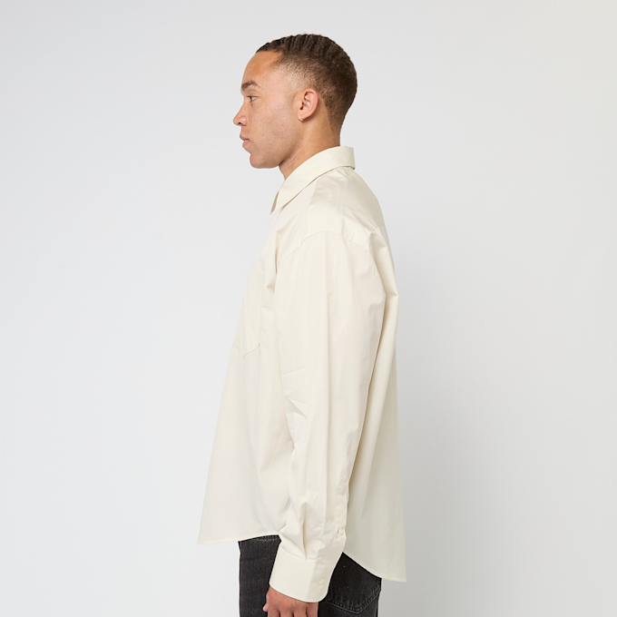 AMI PARIS Chemise Boxy ivoire beige 86664 3