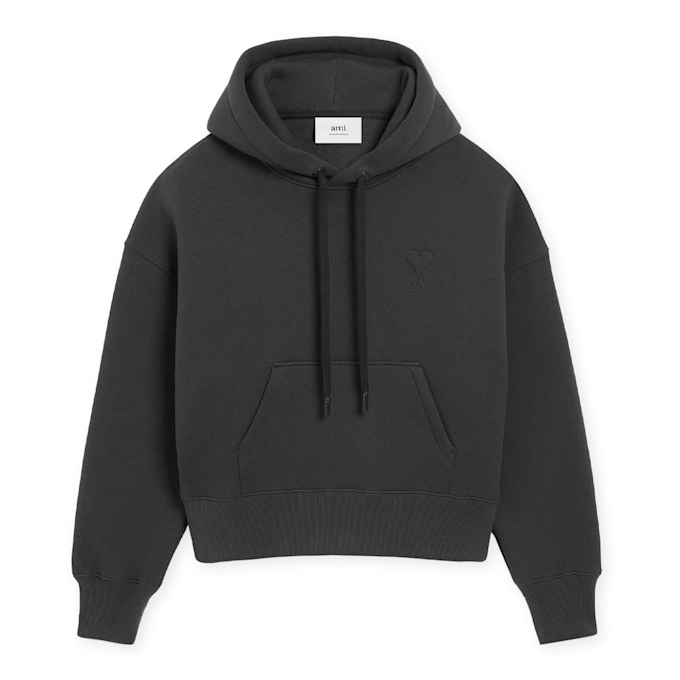 AMI PARIS Hoodie Big ADC grau 89505 1