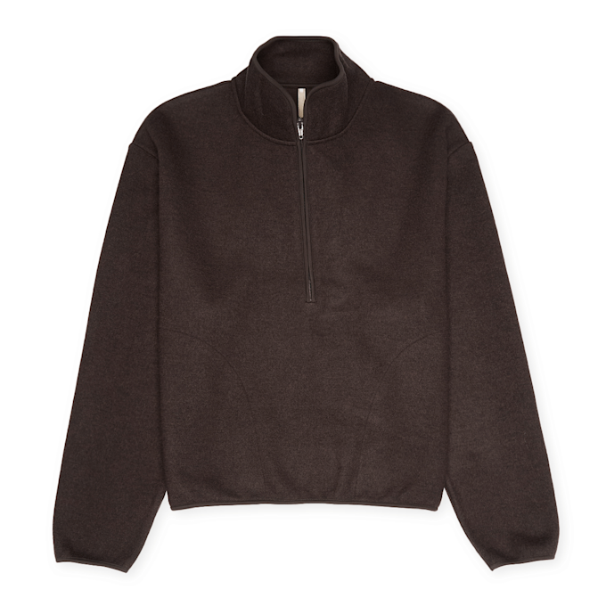 Sunflower Wool Half Zip brown 85987 1