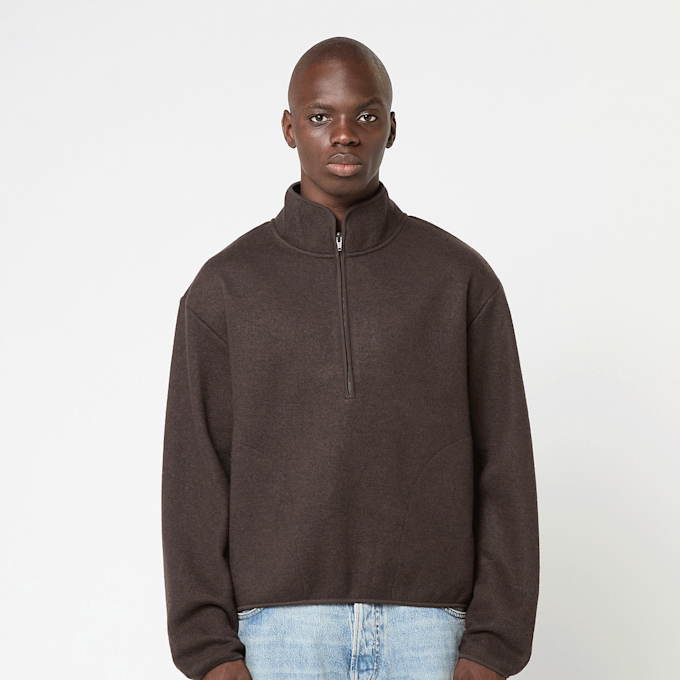 Sunflower Wool Half Zip brown 85987 2
