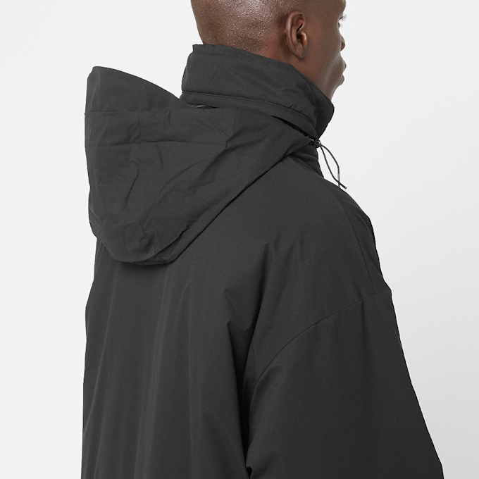 C. P. Company Outerwear Long Jacket In Pro-Tek black 90409 6