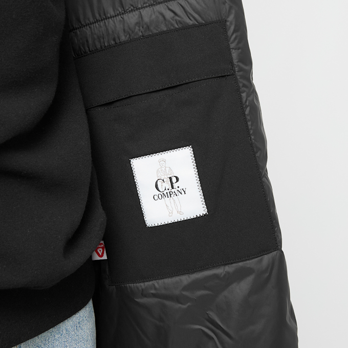 C. P. Company Outerwear Long Jacket In Pro-Tek black 90409 7
