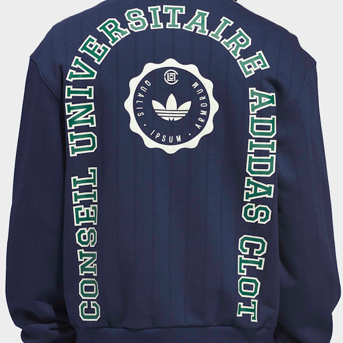 adidas Originals x Clot by Edison Chen Quarter Zip Sweater blauw 88014 5