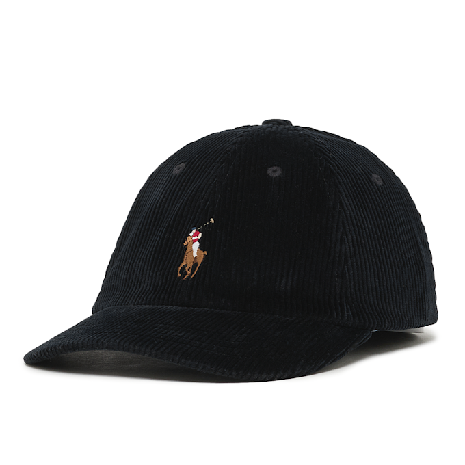 Polo Ralph Lauren Classic Sport Cap Corduroy schwarz 91364 1