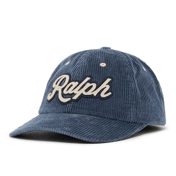 Polo Ralph Lauren Baseball Cap Corduroy blauw 91370 1