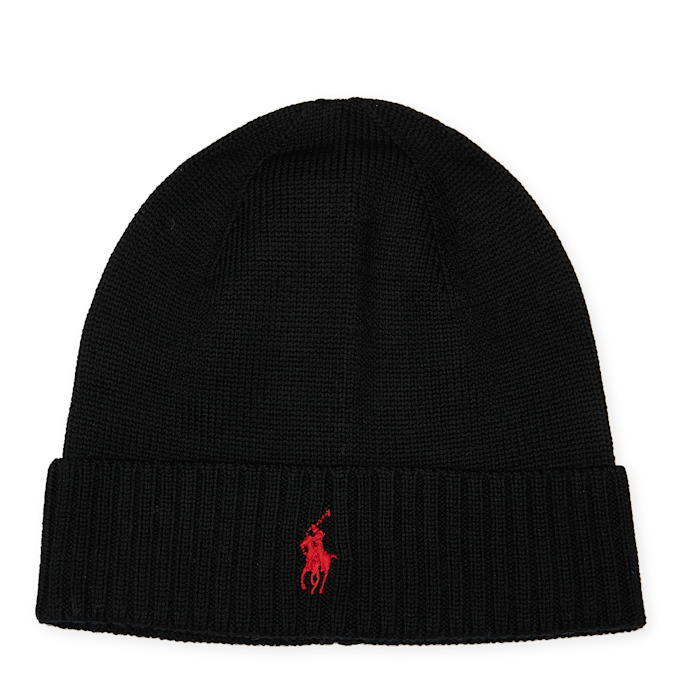 Polo Ralph Lauren Merino Wool Beanie black 91367 1