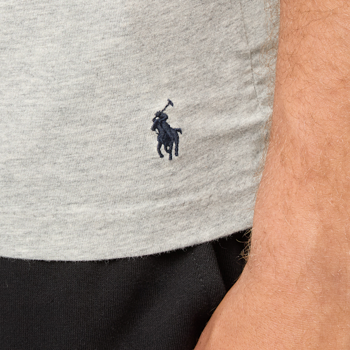 Polo Ralph Lauren Classic 2 Pack Crew Undershirt andover heather grey 91550 6