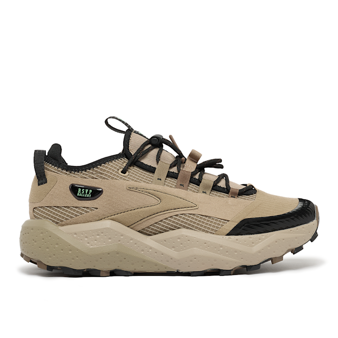 Brooks Caldera 8 x RSVP (unisex) trench/mermaid/black beige 91620 2
