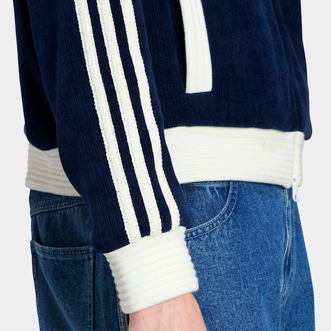adidas Originals Velour Knit Tracktop blauw 92175 5