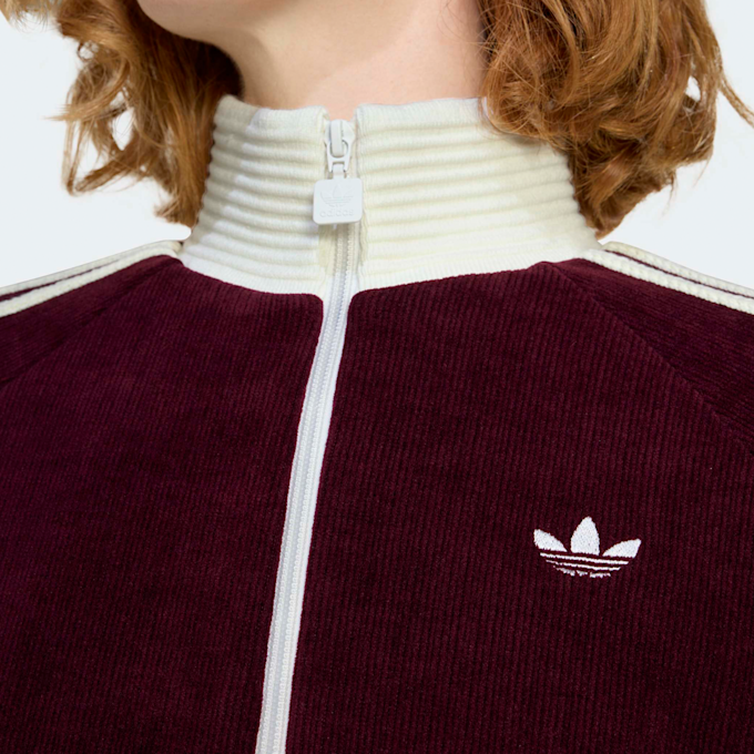 adidas Originals Velour Knit Tracktop rood 92180 4