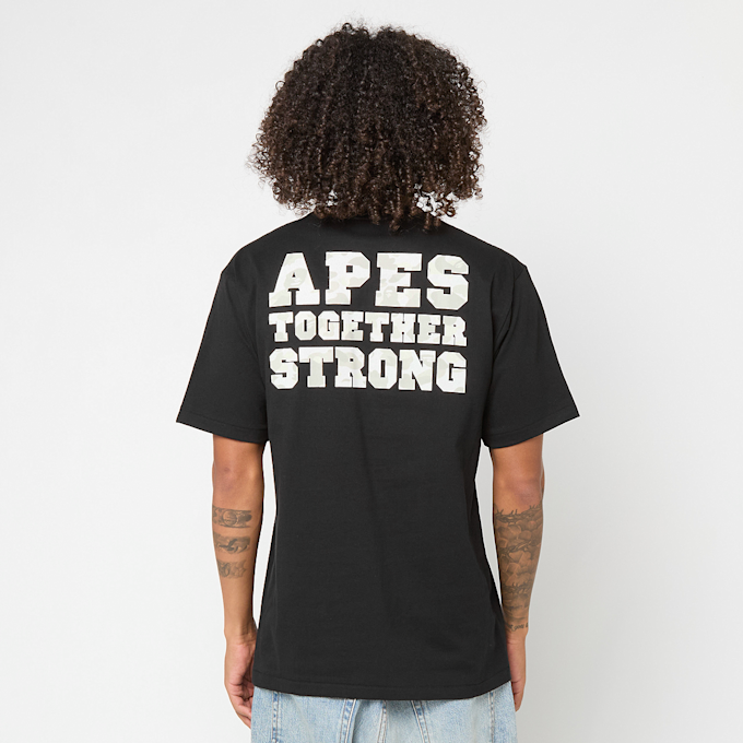A Bathing Ape City Camo College ATS Tee M schwarz 92410 4