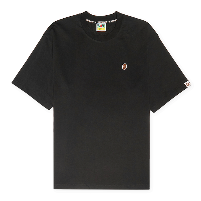 A Bathing Ape One Point Relaxed Fit Tee M beige schwarz 92412 1