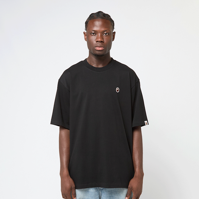 A Bathing Ape One Point Relaxed Fit Tee M beige schwarz 92412 2
