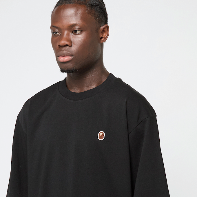 A Bathing Ape One Point Relaxed Fit Tee M beige schwarz 92412 5