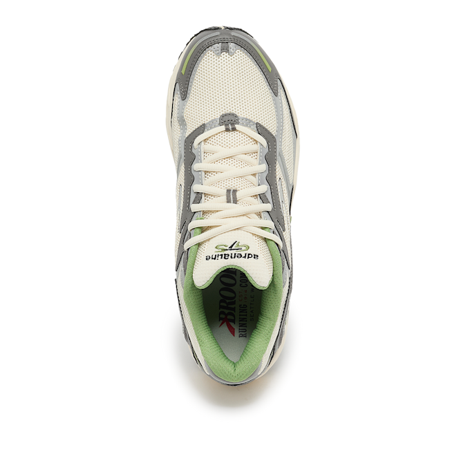 Brooks Adrenaline GTS 4 (unisex) white/black/green beige 92653 4