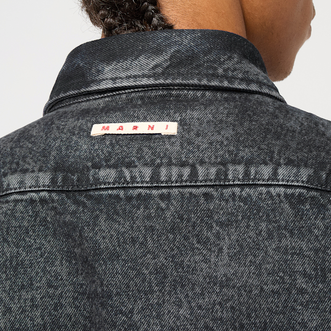 Marni Marble Dyed Cotton  Denim blau 92733 6
