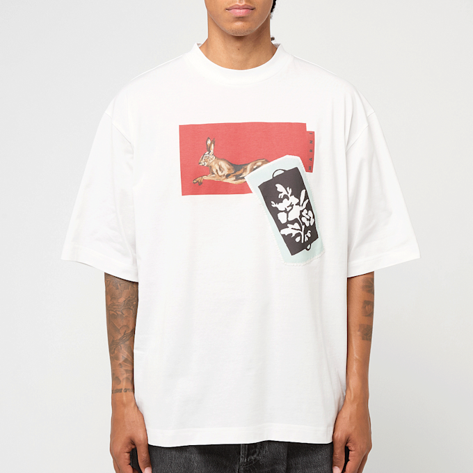 Marni T-Shirt white 92737 2