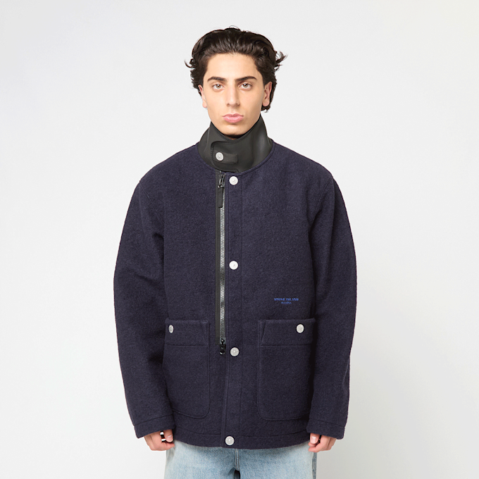 Stone Island Jacket Main Unisex Felt Vortex blauw 92815 2