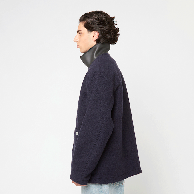 Stone Island Jacket Main Unisex Felt Vortex blauw 92815 3