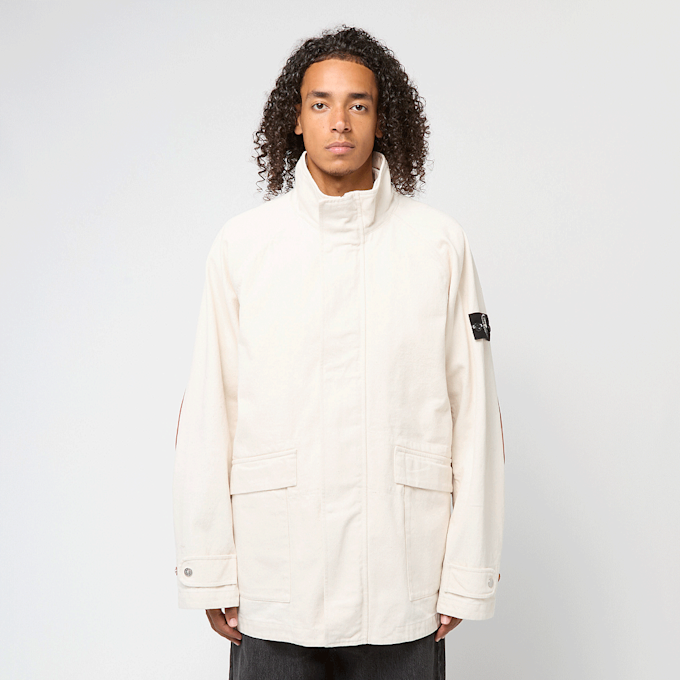 Stone Island Short Parka ivory beige 92817 2