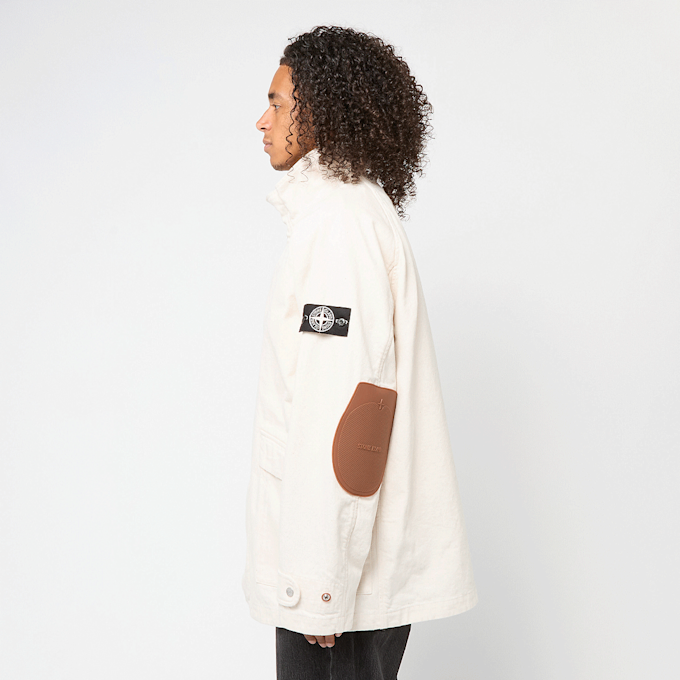 Stone Island Short Parka ivory beige 92817 3