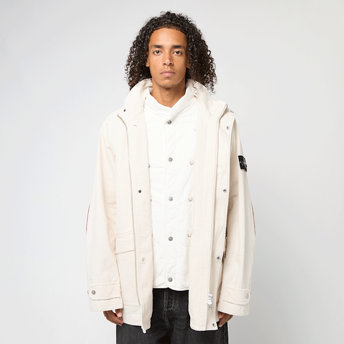 Stone Island Short Parka ivory beige 92817 7