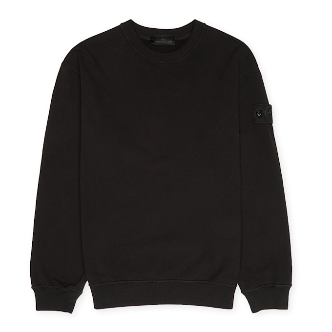 Stone Island Track-Jacke Paris aus Jacquard mit Reißverschluss schwarz 92813 1