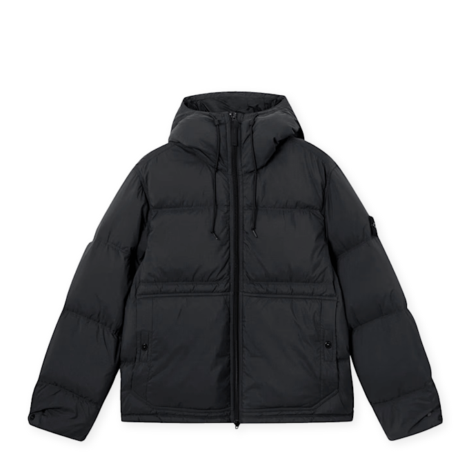 Stone Island Short Parka zwart 92823 1