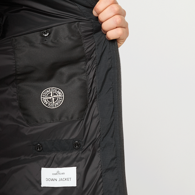 Stone Island Short Parka zwart 92823 7
