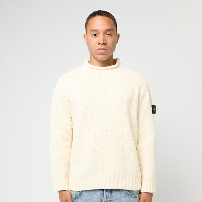 Stone Island Crewneck ivory beige 92840 2