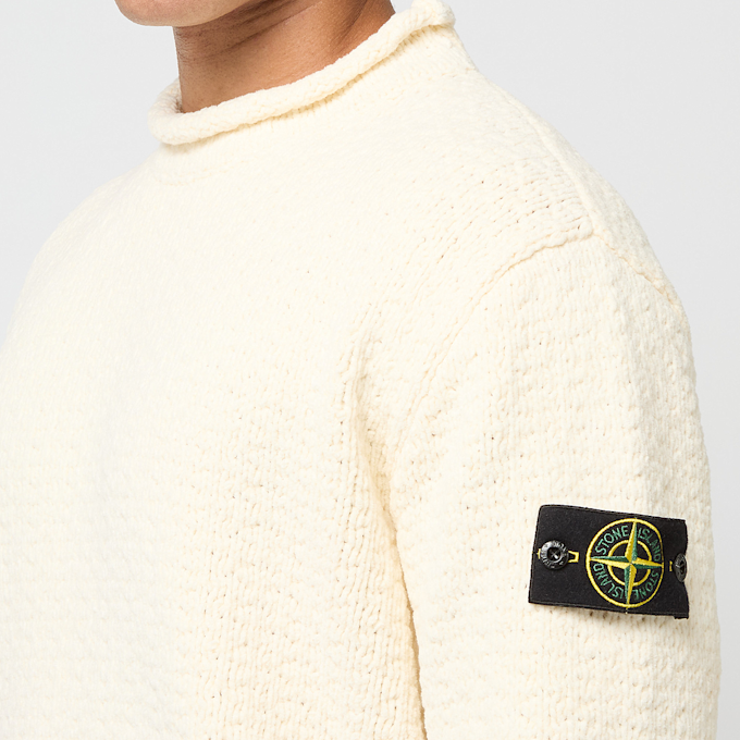 Stone Island Crewneck ivory beige 92840 5