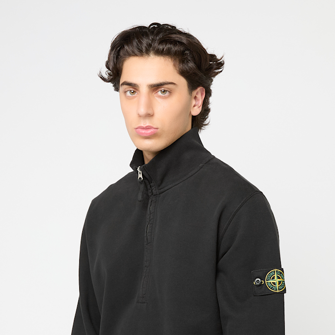 Stone Island Longsleeve Polo black schwarz 92835 5