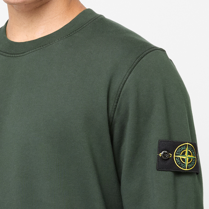 Stone Island Sweatshirt juniper grün 92836 5
