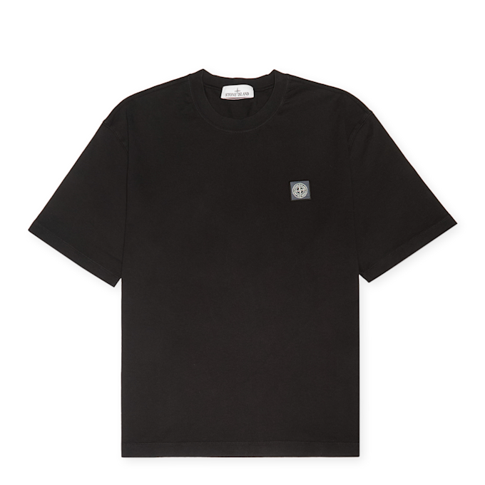 Stone Island Shortsleeve T-Shirt polo black zwart 92848 1