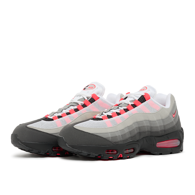 Nike Air Max 95 Big Bubble "Solar Red" grau 98574 1