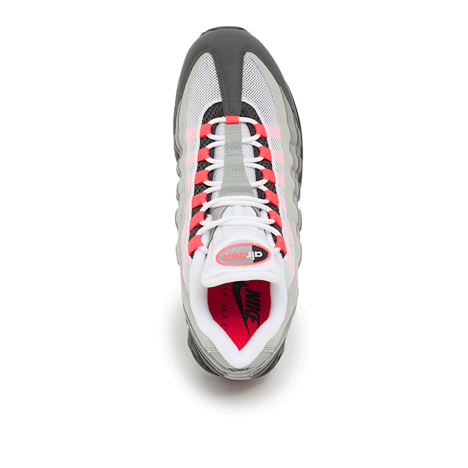 Nike Air Max 95 Big Bubble "Solar Red" grau 98574 4