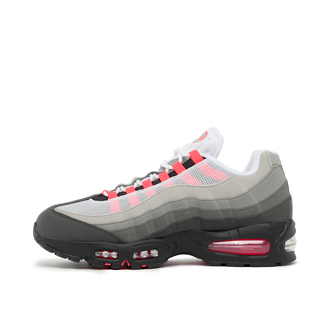 Nike Wmns Air Max 95 Big Bubble "Solar Red" grijs 98592 3