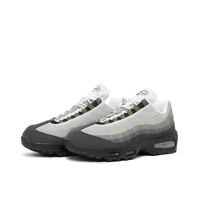 Nike Wmns Air Max 95 Big Bubble "Medium Olive" grey 98593 1