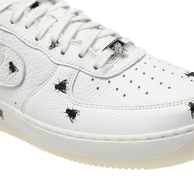 Nike Wmns Air Force 1 Retro Low "Houseflies" wit 98599 5