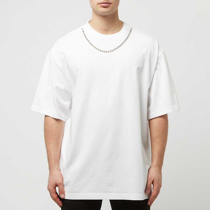 Buy Ambush Ballchain T-Shirt in white | BMAA001S24JER0010101