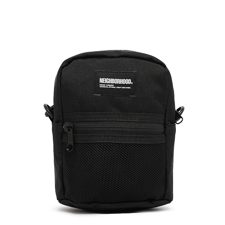 Buy Neighborhood Mini Vertical Bag in black | 241TQNH-CG05