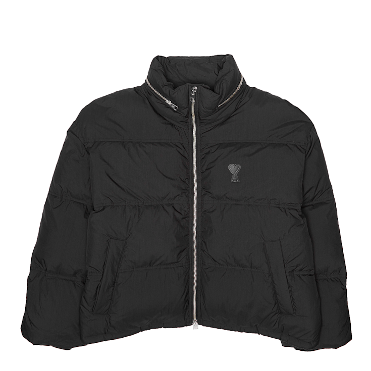 Buy AMI PARIS Ami De Coeur Down Jacket in black | HJK403 Buy AMI PARIS Ami De Coeur Down Jacket in black | HJK403