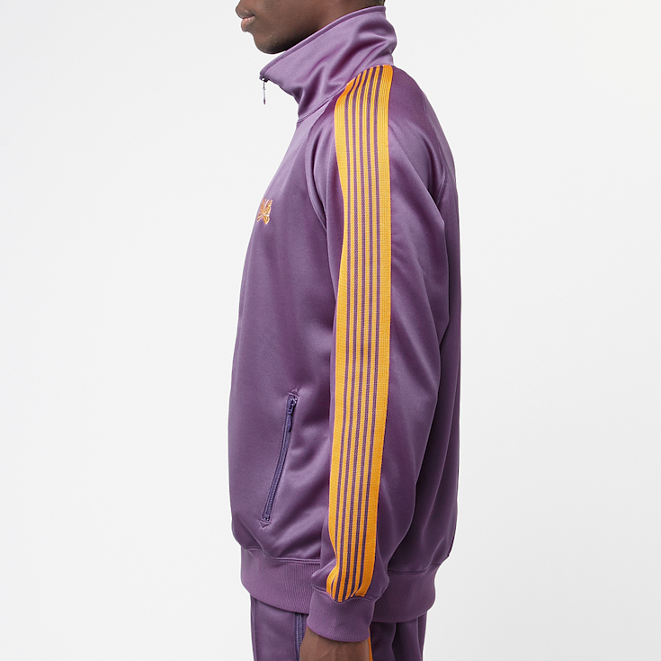 Buy Needles Track Jacket Poly Smooth in purple | QV305-C at MBCY
