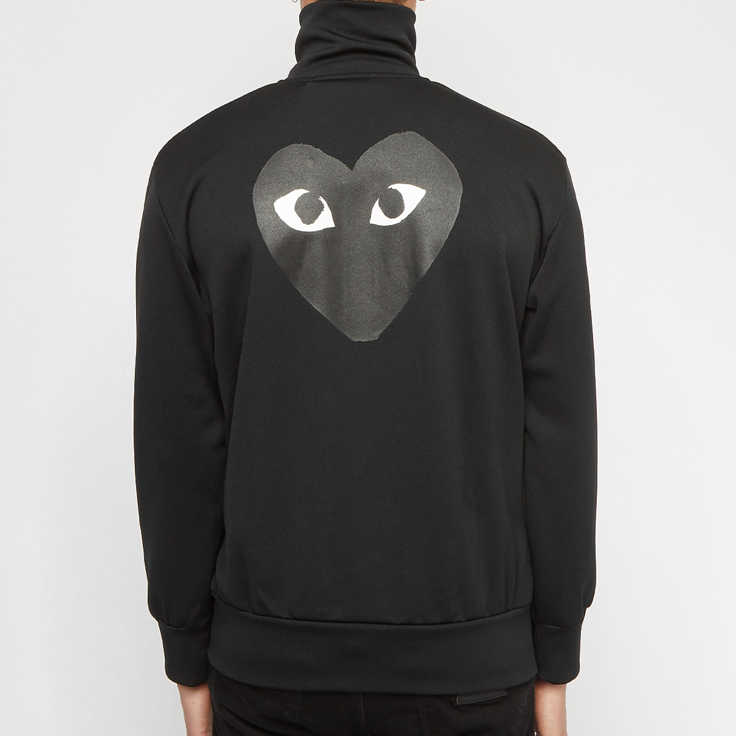 Buy Comme des Garcons Play Play Sweatshirt Big Heart in black AX