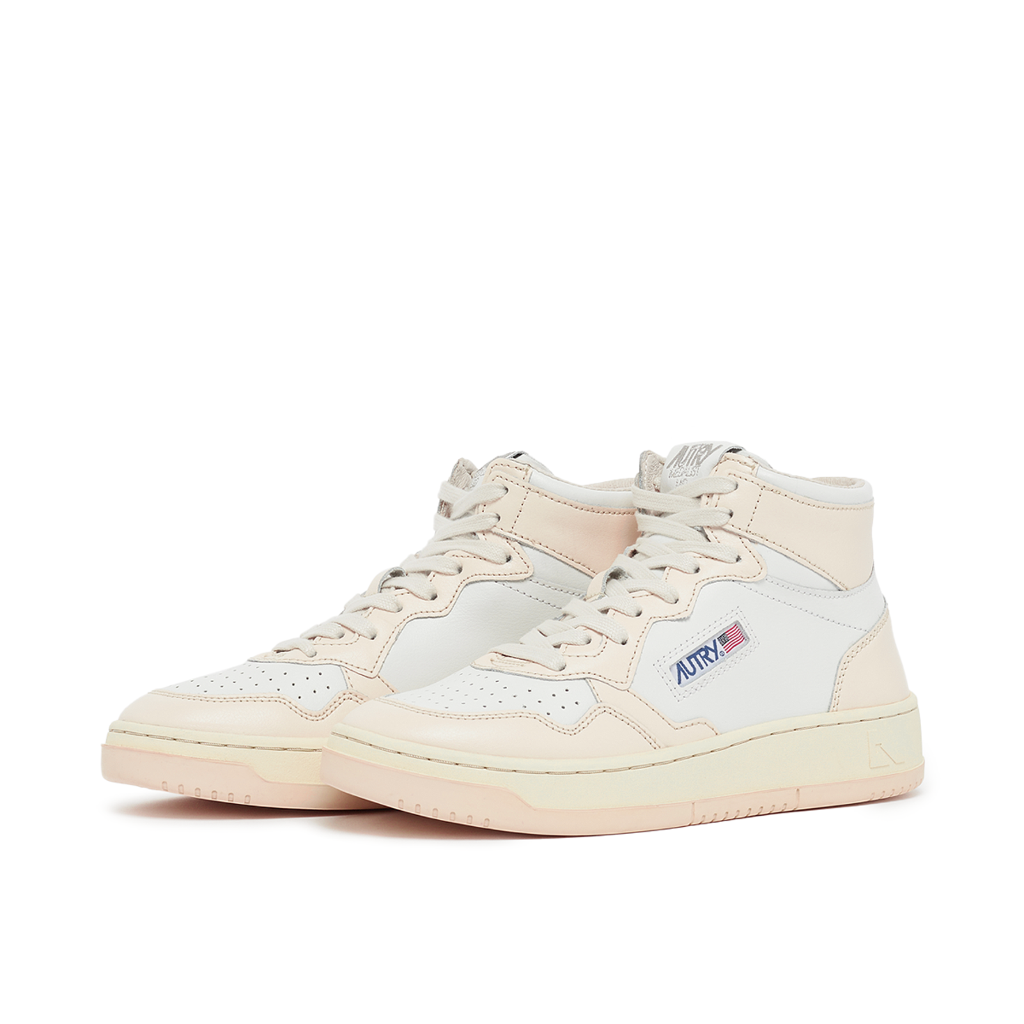 Buy Autry Wmns Medalist Mid in light pink | AUMWWB28 at MBCY