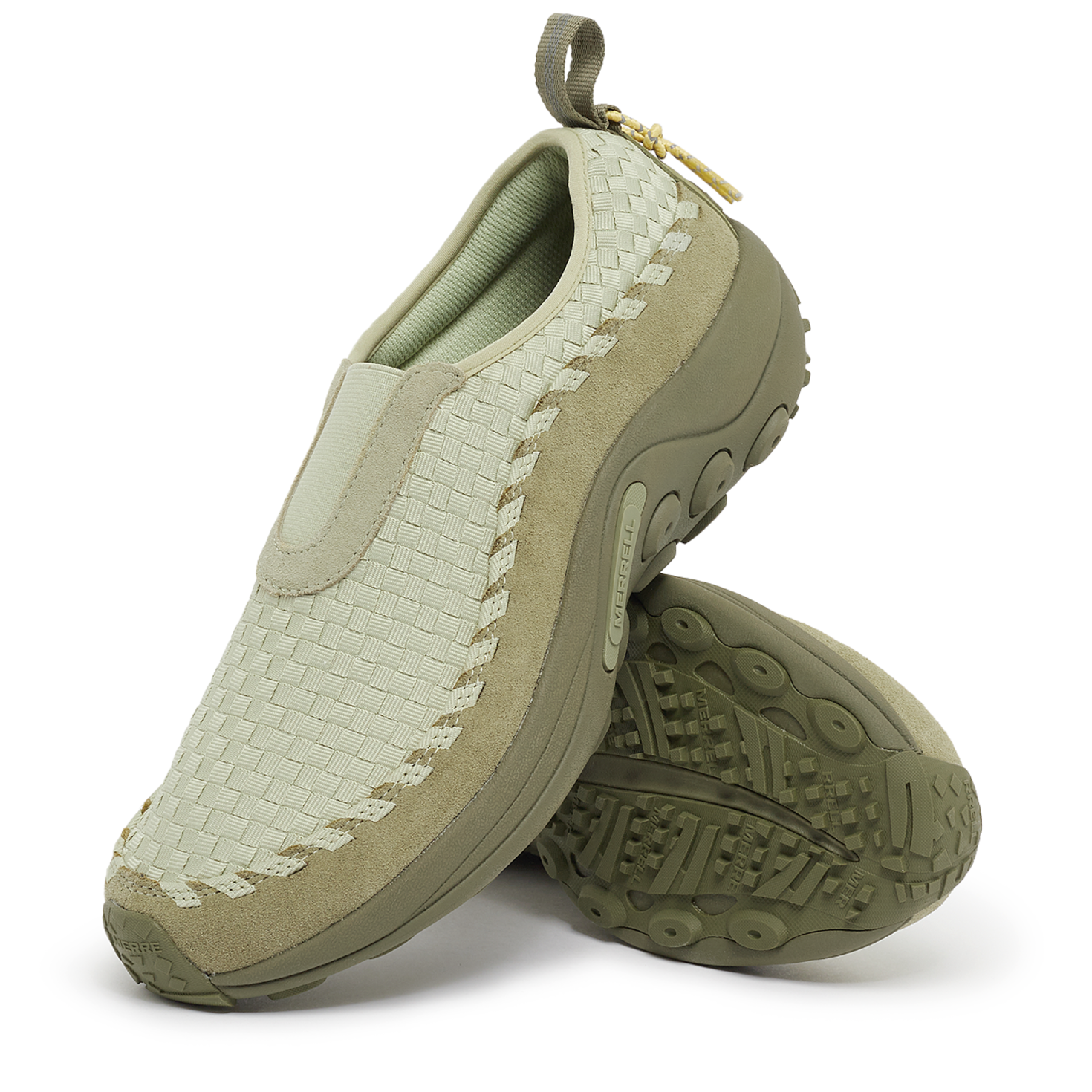 Merrell 1TRL Jungle Moc EVO Woven SE スリッポン Drab 緑系 Buy Merrell Jungle Moc Evo Woven 1TRL in green | J005871-GRN