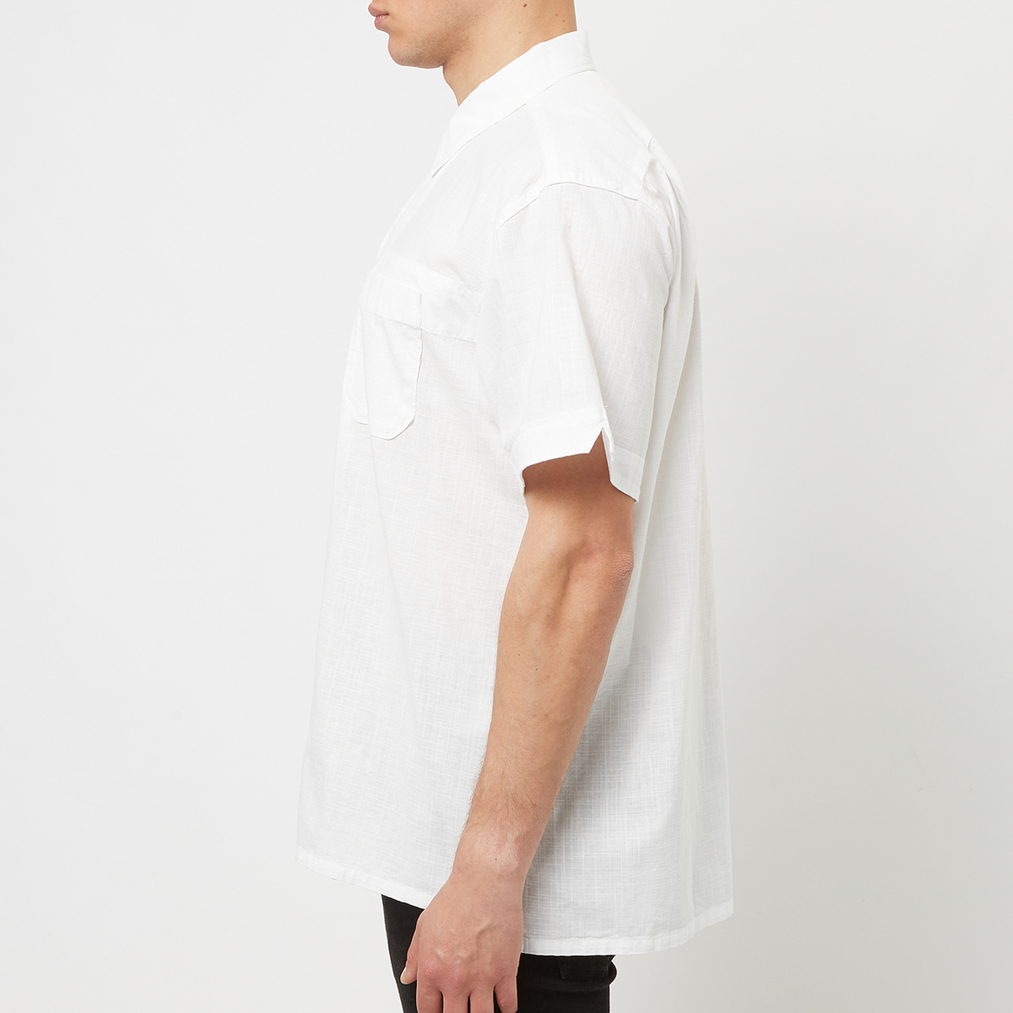 Buy Engineered Garments Camp Shirt in wit | 24S1A004-WHT at MBCY