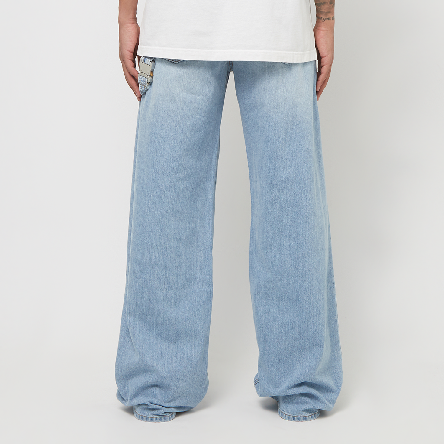 ALYX WIDE LEG JEANS WITH BUCKLE デニムパンツ 1017 ALYX 9SM Wide Leg Jeans With Buckle | italist