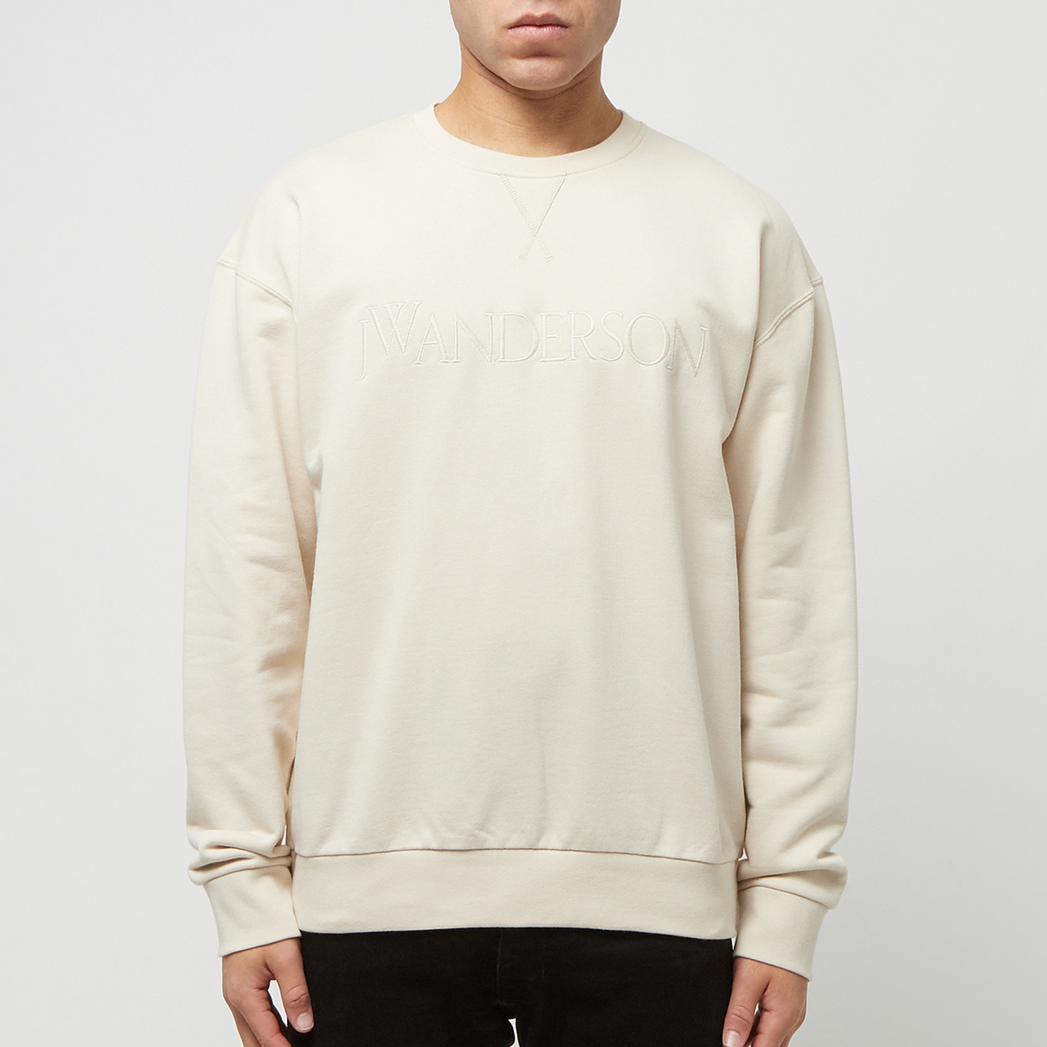 Buy J. W. Anderson Logo Embroidery Sweatshirt in beige