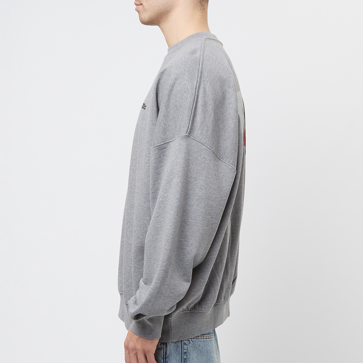 【032C】\"MULTI-MEDIA\" BUBBLE CREWNECK GREY MELANGE 032c 'Multi-Media' Bubble Crewneck » jetzt online kaufen!